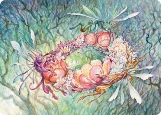 Grave Venerations Art Card [Art Series: Lorwyn Eclipsed] 46