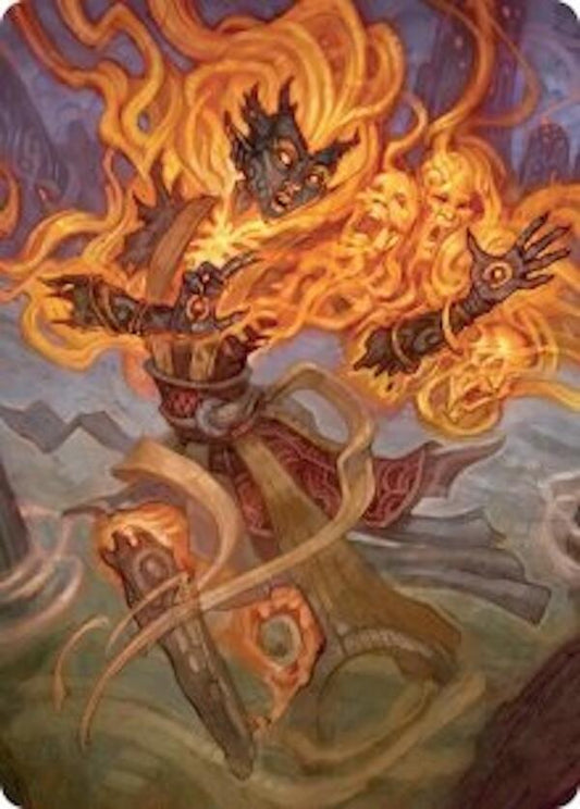 Ashling, Rekindled Art Card (33/54) [Art Series: Lorwyn Eclipsed] 33
