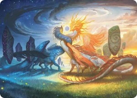 Celestial Reunion Art Card (19/54) [Art Series: Lorwyn Eclipsed] 19
