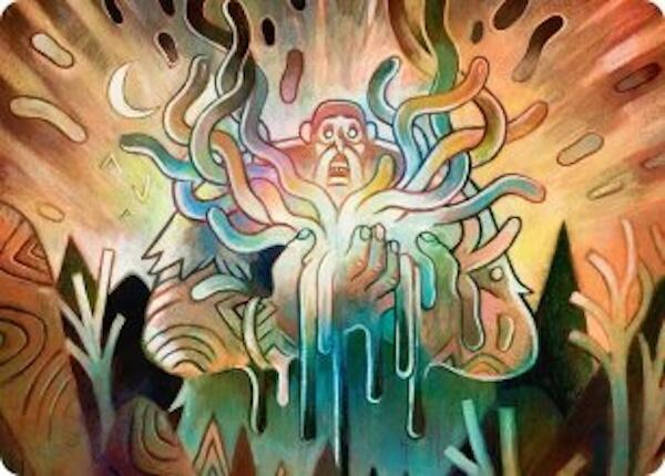 Aurora Awakener Art Card (40/54) [Art Series: Lorwyn Eclipsed] 40