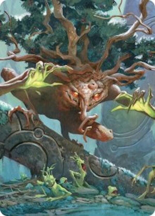 Ferrafor, Young Yew Art Card [Art Series: Lorwyn Eclipsed] 47