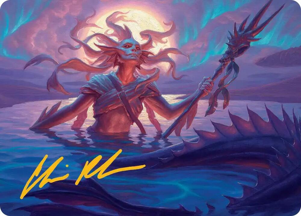 Eclipsed Merrow Art Card (Gold-Stamped Signature) [Art Series: Lorwyn Eclipsed] 22