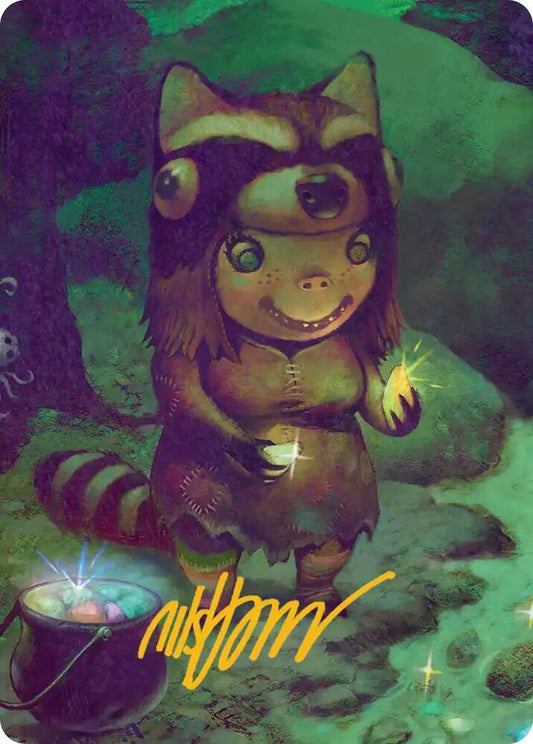 Glister Bairn Art Card (Gold-Stamped Signature) [Art Series: Lorwyn Eclipsed] 23