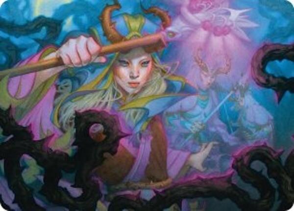 Stoic Grove-Guide Art Card [Art Series: Lorwyn Eclipsed] 25
