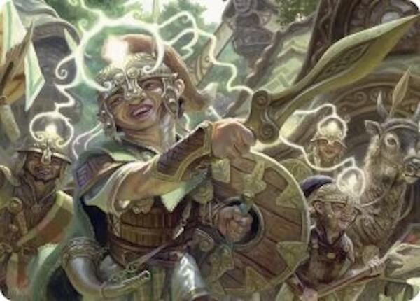 Thoughtweft Lieutenant Art Card [Art Series: Lorwyn Eclipsed] 26