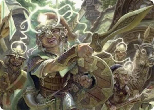 Thoughtweft Lieutenant Art Card [Art Series: Lorwyn Eclipsed] 26