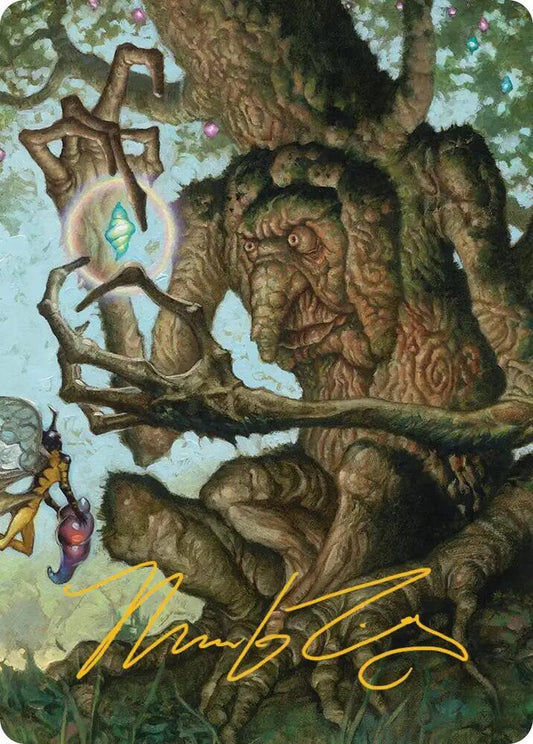 Faeburrow Elder Art Card (Gold-Stamped Signature) [Art Series: Lorwyn Eclipsed] 51