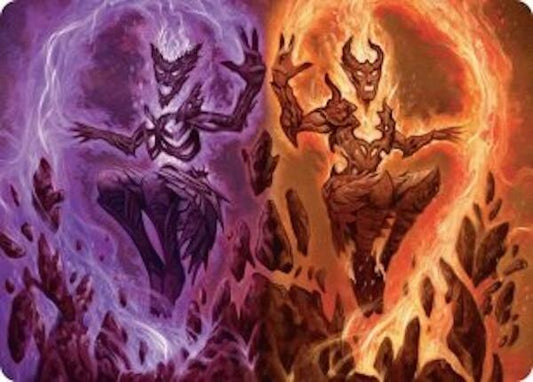 Fire Covenant Art Card [Art Series: Lorwyn Eclipsed] 52