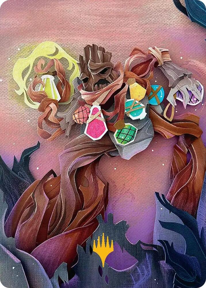Painter's Servant Art Card (Gold-Stamped Planeswalker Symbol) [Art Series: Lorwyn Eclipsed] 53