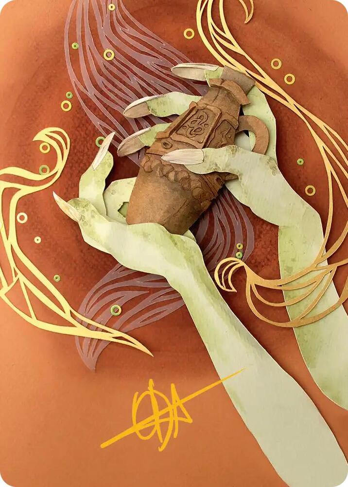 Thousand-Year Elixir Art Card (Gold-Stamped Signature) [Art Series: Lorwyn Eclipsed] 54