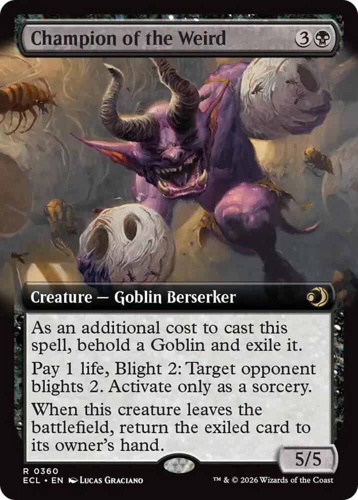 Champion of the Weird (Extended Art) [Lorwyn Eclipsed] 360