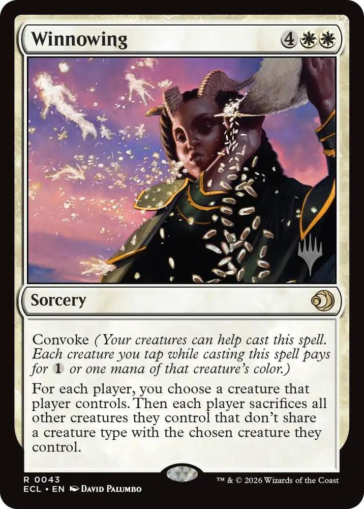 Winnowing [Promo Pack: Lorwyn Eclipsed] 43