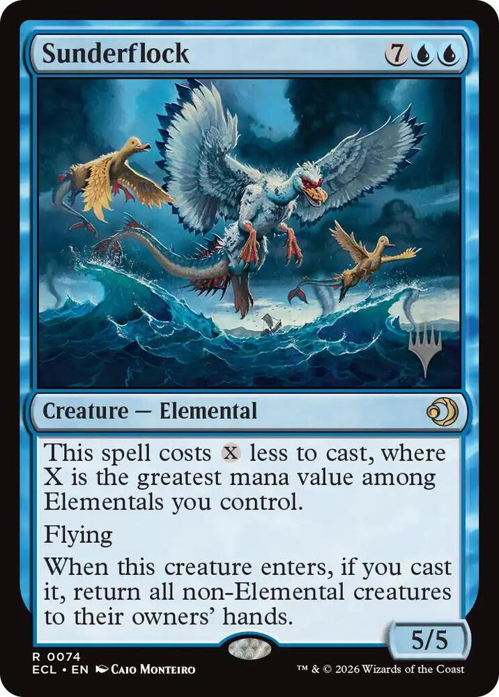 Sunderflock [Promo Pack: Lorwyn Eclipsed] 74