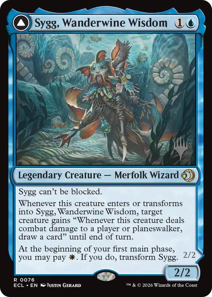 Sygg, Wanderwine Wisdom [Promo Pack: Lorwyn Eclipsed] 76