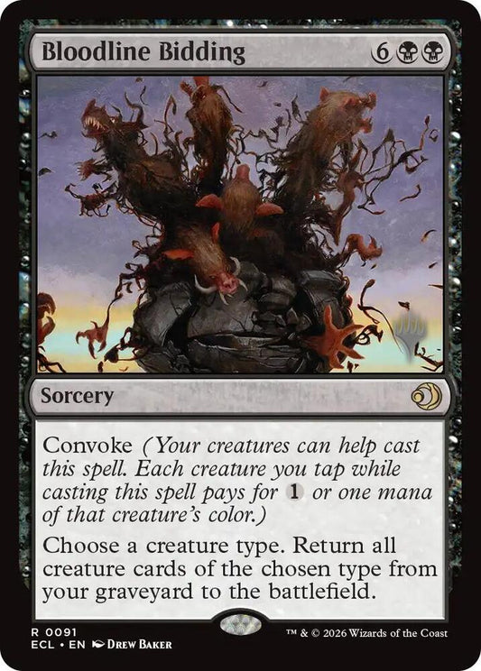 Bloodline Bidding [Promo Pack: Lorwyn Eclipsed] 91
