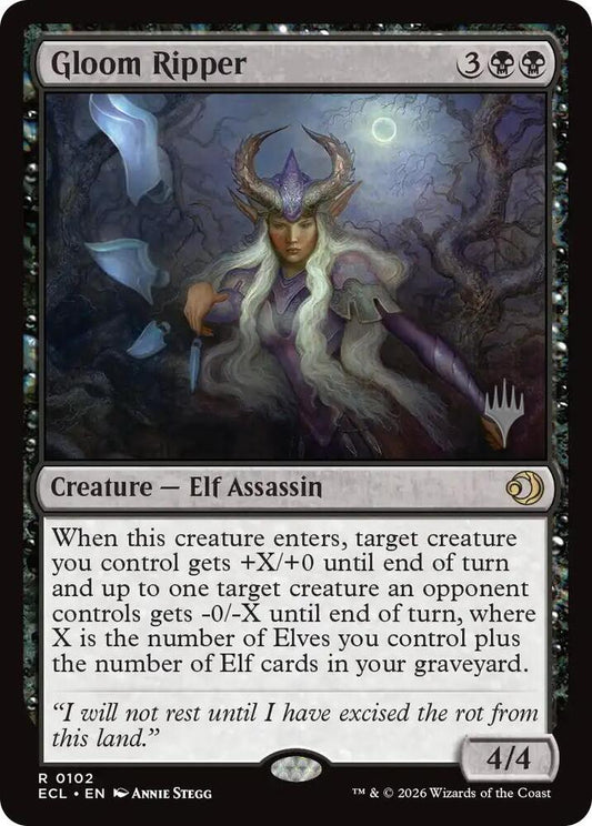 Gloom Ripper [Promo Pack: Lorwyn Eclipsed] 102
