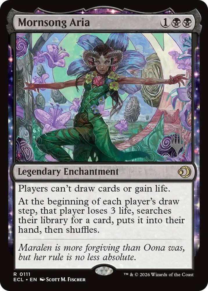 Mornsong Aria [Promo Pack: Lorwyn Eclipsed] 111
