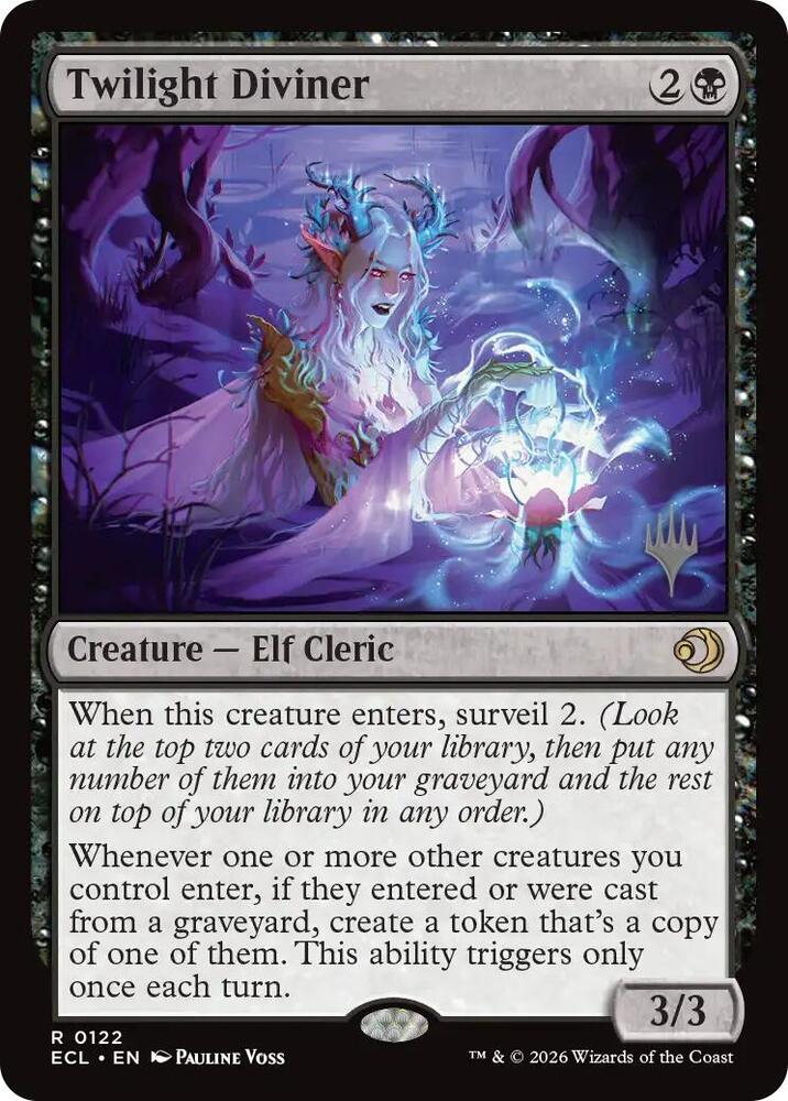Twilight Diviner [Promo Pack: Lorwyn Eclipsed] 122
