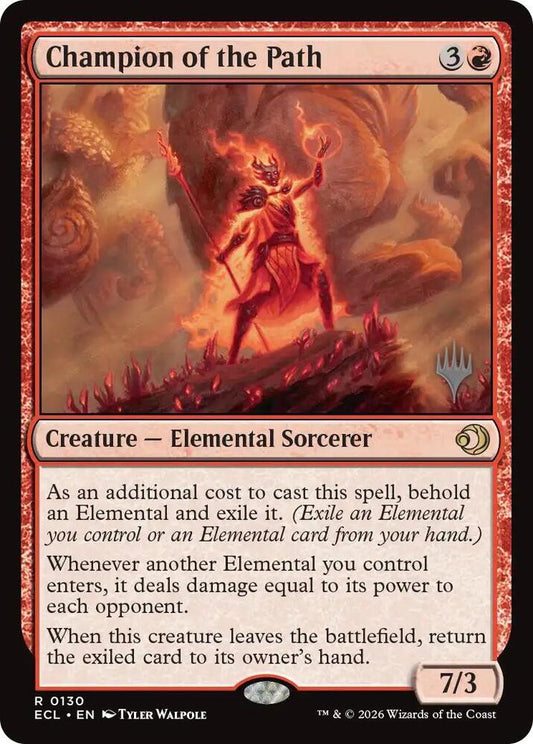 Champion of the Path [Promo Pack: Lorwyn Eclipsed] 130