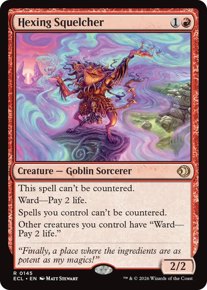Hexing Squelcher [Promo Pack: Lorwyn Eclipsed] 145
