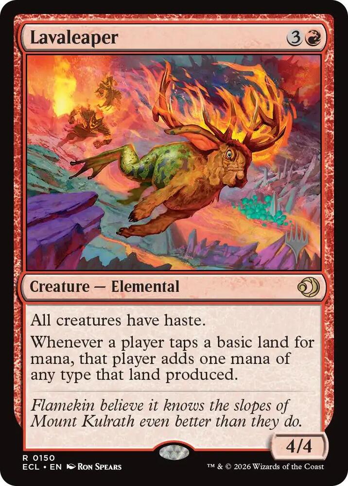 Lavaleaper [Promo Pack: Lorwyn Eclipsed] 150