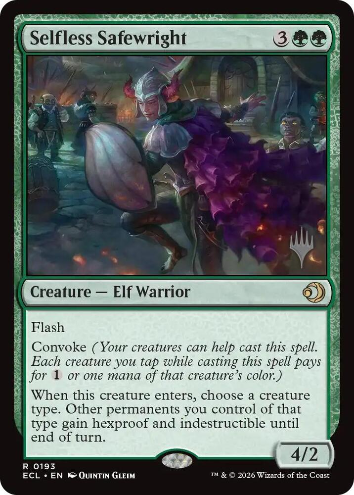 Selfless Safewright [Promo Pack: Lorwyn Eclipsed] 193