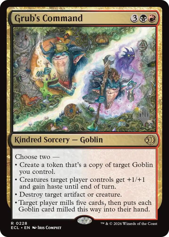 Grub's Command [Promo Pack: Lorwyn Eclipsed] 228