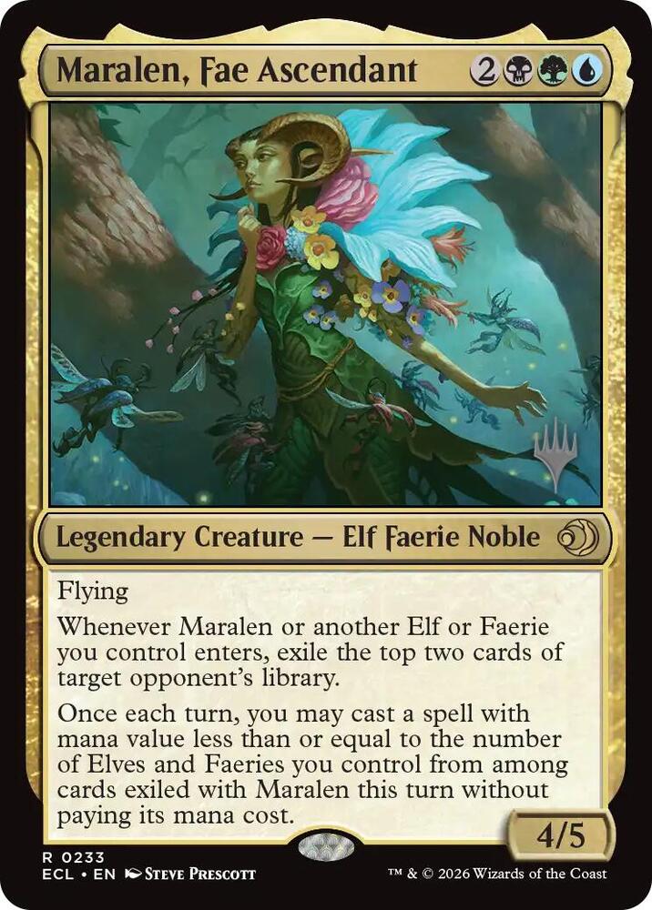 Maralen, Fae Ascendant [Promo Pack: Lorwyn Eclipsed] 233