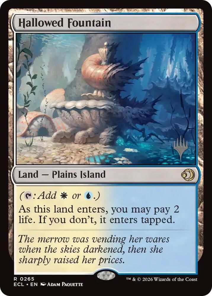 Hallowed Fountain [Promo Pack: Lorwyn Eclipsed] 265