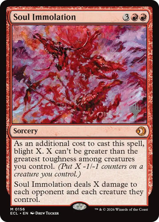 Soul Immolation [Promo Pack: Lorwyn Eclipsed] 156