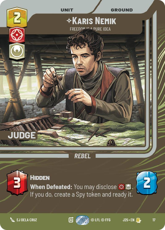 Karis Nemik - Freedom is a Pure Idea [Judge Promos] 17