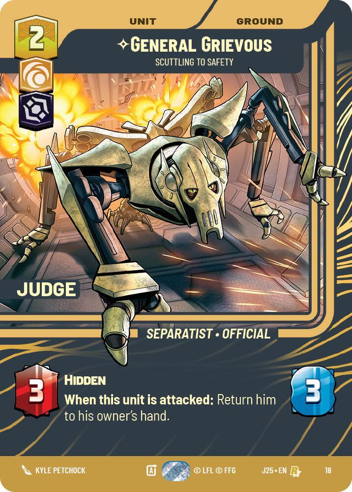 General Grievous - Scuttling to Safety [Judge Promos] 18