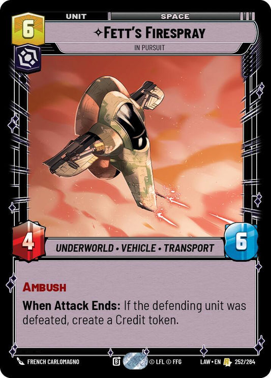 Fett's Firespray - In Pursuit [A Lawless Time] 252/264