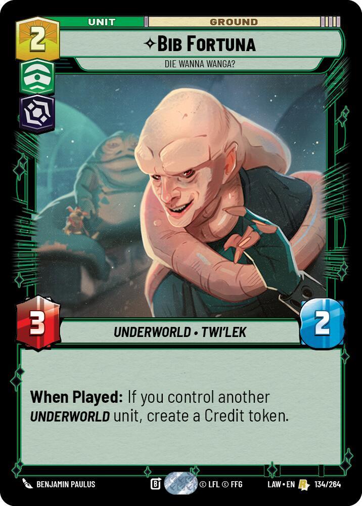 Bib Fortuna - Die Wanna Wanga? [A Lawless Time] 134/264