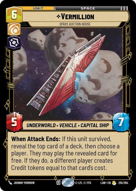 Vermillion - Qi'Ra's Auction House [A Lawless Time] 215/264