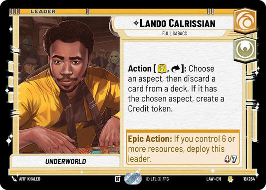 Lando Calrissian - Full Sabacc [A Lawless Time] 18/264