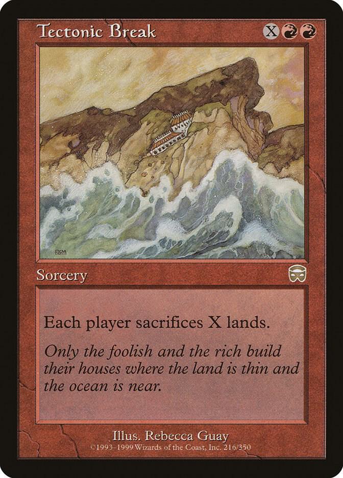 Tectonic Break [Mercadian Masques] 216