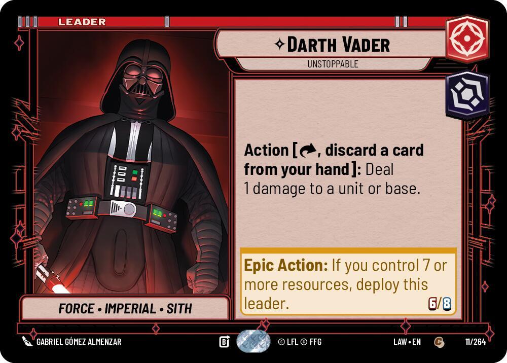 Darth Vader - Unstoppable [A Lawless Time] 11/264