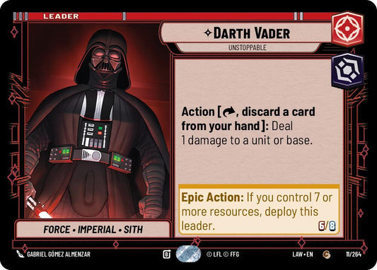 Darth Vader - Unstoppable [A Lawless Time] 11/264