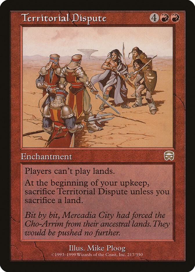 Territorial Dispute [Mercadian Masques] 217