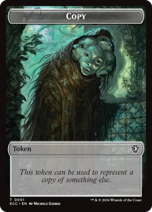 Copy // Elemental (0010) Double-Sided Token [Commander: Lorwyn Eclipsed] 1 // 10