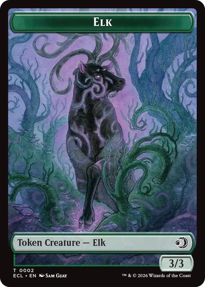Elk // Mutavault Double-Sided Token [Lorwyn Eclipsed] 2 // 11