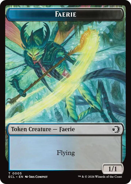 Faerie // Goblin Double-Sided Token [Lorwyn Eclipsed] 5 // 6