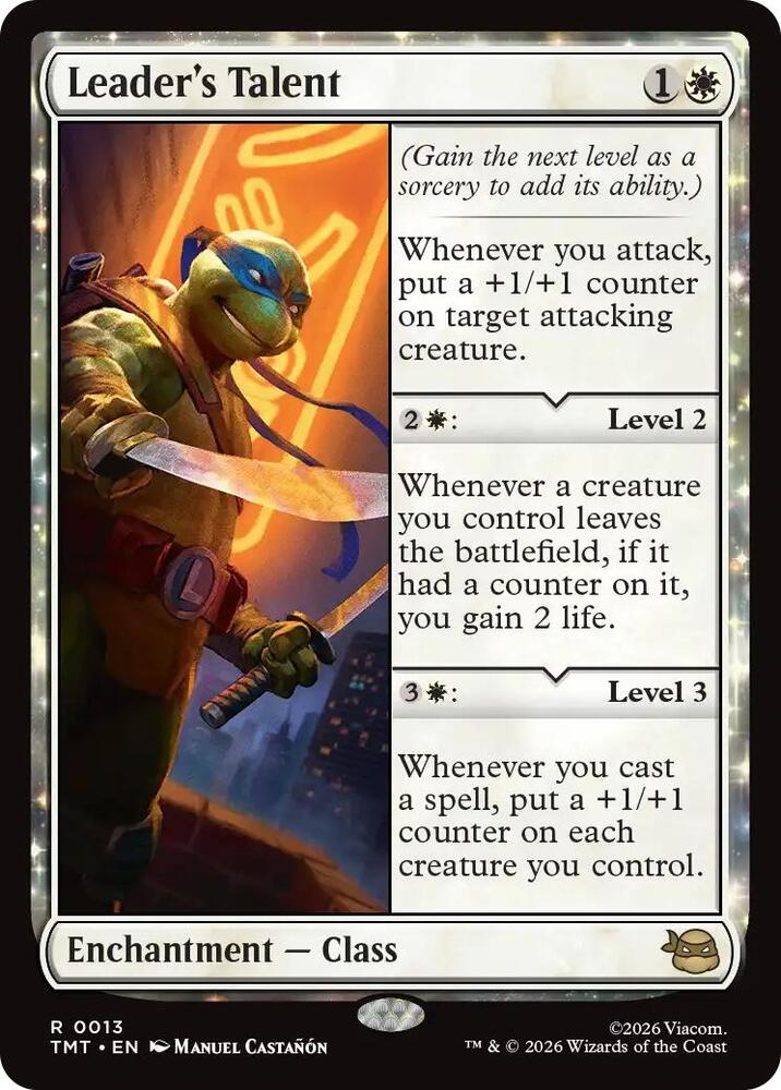 Leader's Talent [Teenage Mutant Ninja Turtles] 13