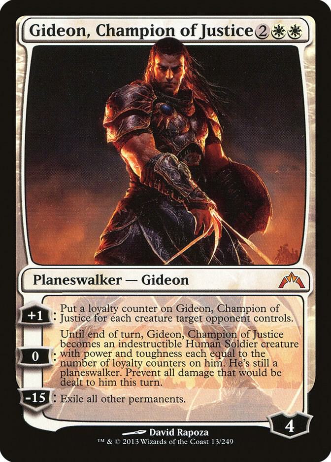Gideon, Champion of Justice [Gatecrash] 13