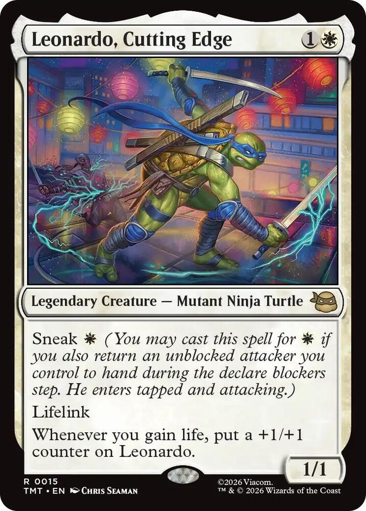 Leonardo, Cutting Edge [Teenage Mutant Ninja Turtles] 15