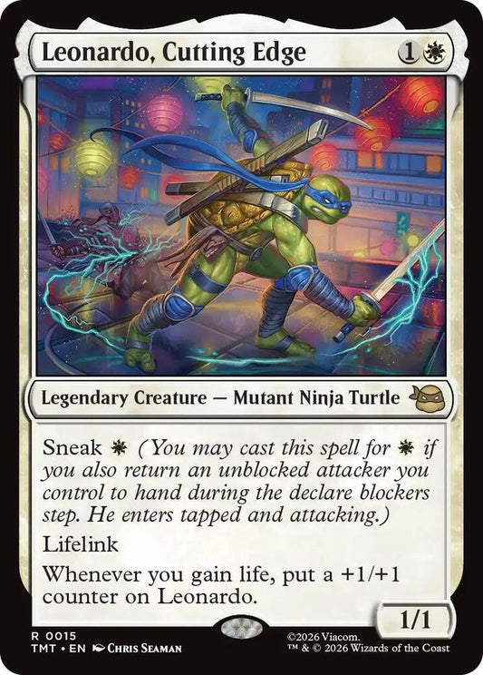Leonardo, Cutting Edge [Teenage Mutant Ninja Turtles] 15