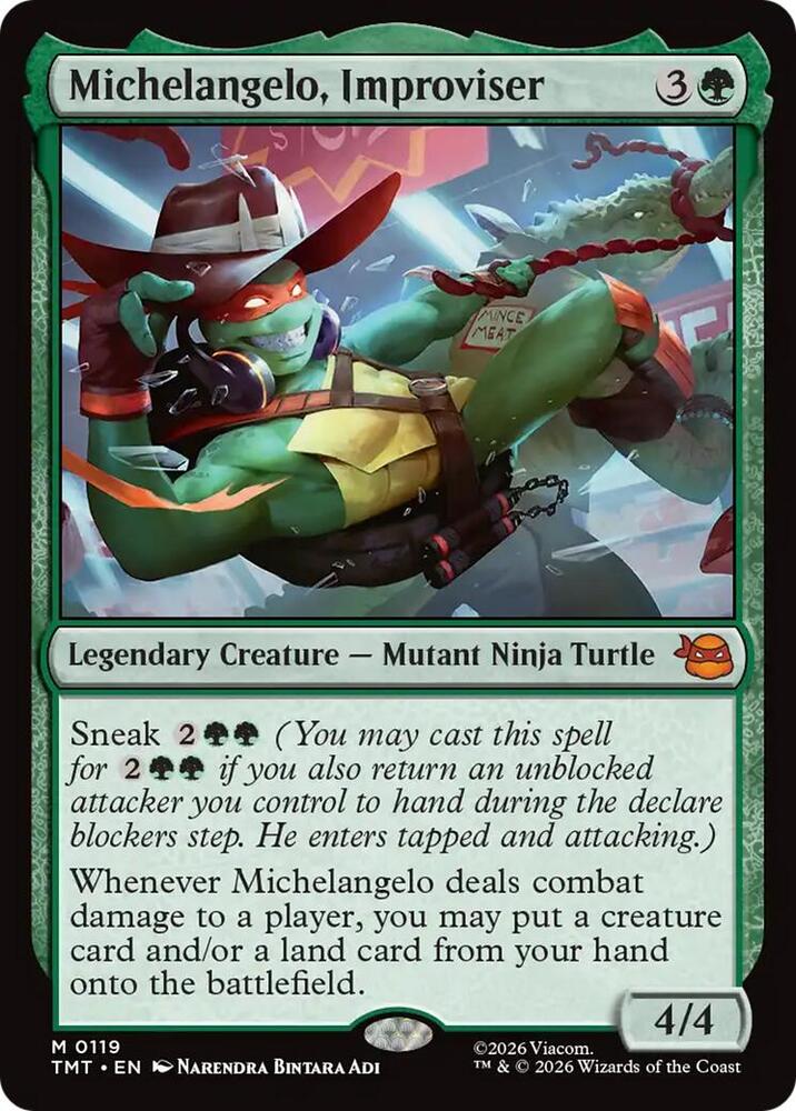 Michelangelo, Improviser [Teenage Mutant Ninja Turtles] 119