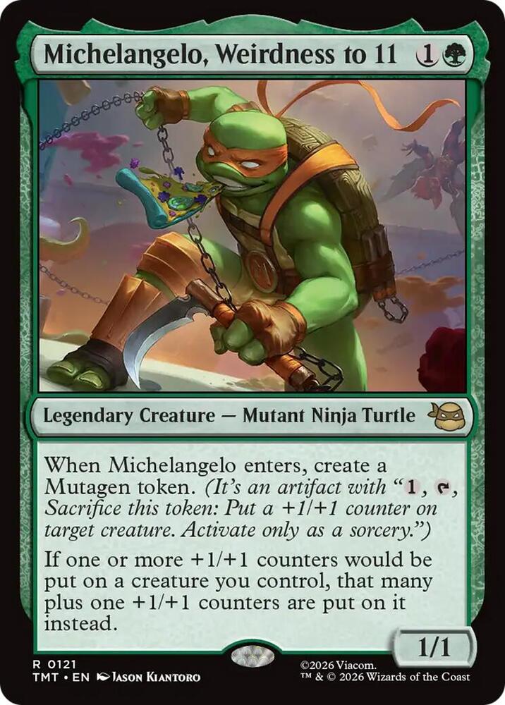 Michelangelo, Weirdness to 11 [Teenage Mutant Ninja Turtles] 121