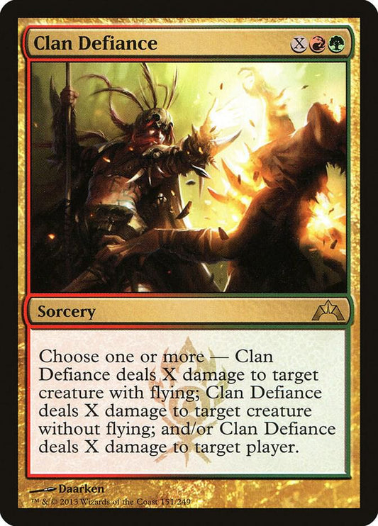Clan Defiance [Gatecrash] 151
